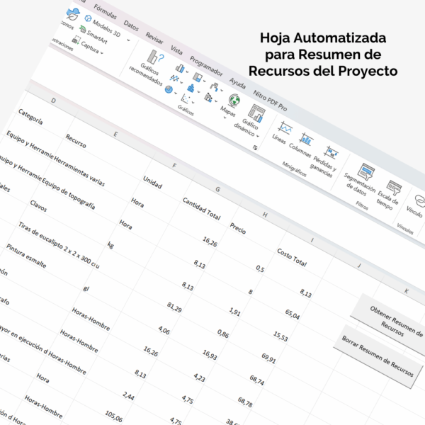 Plantilla en EXCEL para Presupuestos y APU's de Viviendas con Losa de Cimentación - Imagen 12